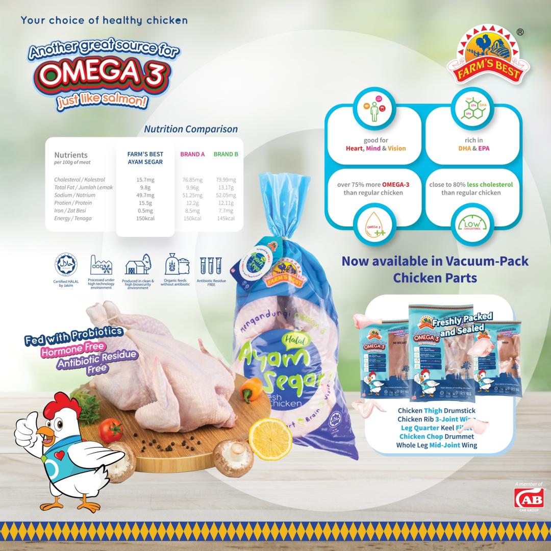 Omega-3 Fresh Chicken
